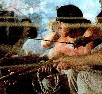 Gregory Collett - Actor In Action in &ldquo;Master & Commander&mdash;The Far Side of the World&rdquo; at the Fox Studios 